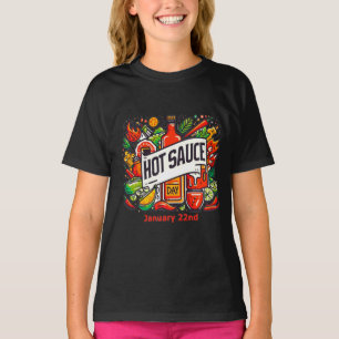 T-shirt 22 janvier - Journée de la sauce chaude