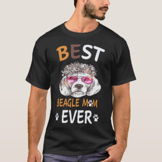 T-shirt 22 Meilleure Maman Beagle Ever Beagle