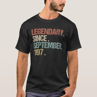 T-shirt 22E Anniversaire Légendaire Depuis Septembre 1997