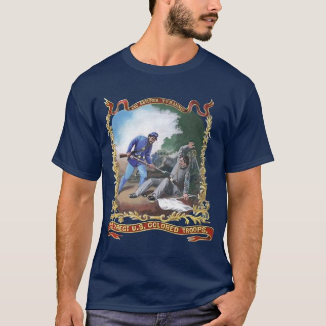 T-shirt 22e régiment USCT (Devant)