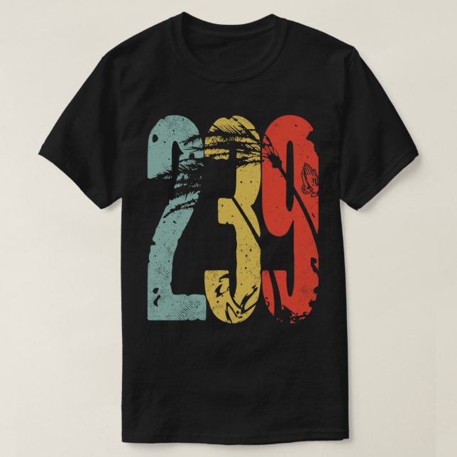 T-shirt 239 Florida Area Code (Design devant)