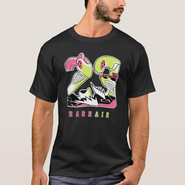 T-shirt 23 Drip Heart Lemon 4s Matching (Devant)
