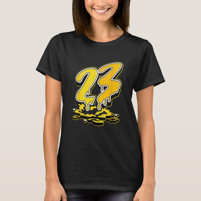T-shirt 23 Drip Match 2023 Thunder 4s (Devant)