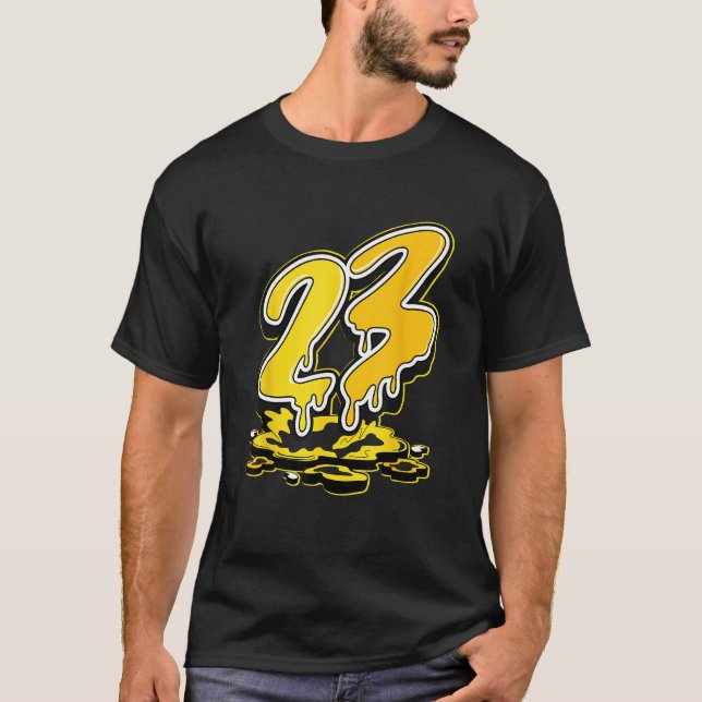 T-shirt 23 Drip Match 2023 Thunder 4s (Devant)