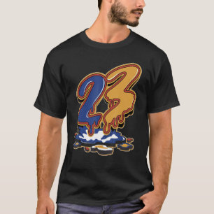 T-shirt 23 Drip Max 90 Brown Contrebande