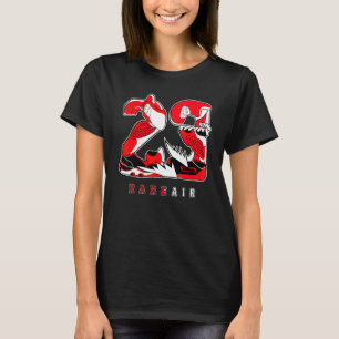 T-shirt 23 Rare Air Jordan inversé Black Toe 1s appariés