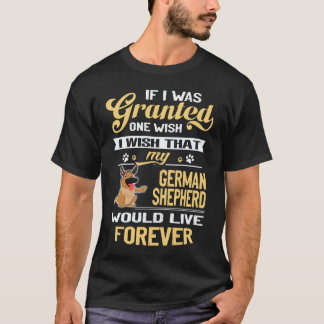 T-shirt 23 Si j'étais accordé un vœu je souhaite que mon a
