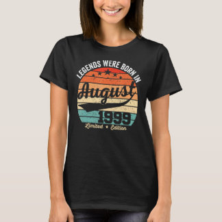 T-shirt 23ème Anniversaire vintage Légendes Sont Nés En Ao
