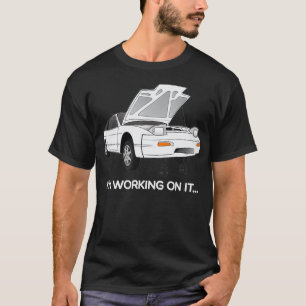 T-shirt 240s S13 Hatch Im Travailler sur lui Graphique