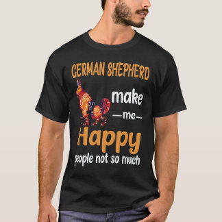 T-shirt 24 Allemands Shepherd Me rendent heureux Les gens