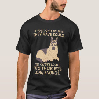 T-shirt 24 Si vous ne croyez pas qu'ils ont des âmes Vous