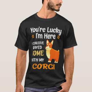 T-shirt 24 Vous êtes un Corgi chanceux