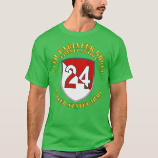 T-shirt 24e Construction du groupe d'ingénieurs 1954 1972 