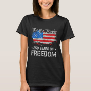 T-shirt 250 Ans 1776 2026 250e Vintage 4 juillet Amérique