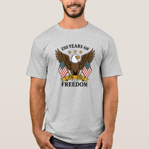 T-shirt 250 Ans de Liberté - L'anniversaire de l'Amérique