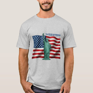 T-shirt 250 Years American Flag with the Statue of Liberty