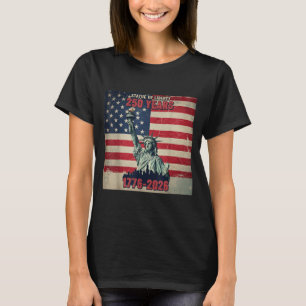 T-shirt 250e anniversaire d'Amérique 1776 2026 4 juillet