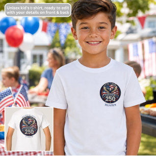 T-shirt 250e anniversaire de la liberté patriotique améric