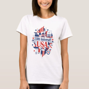 T-shirt 250e anniversaire de l'Amérique