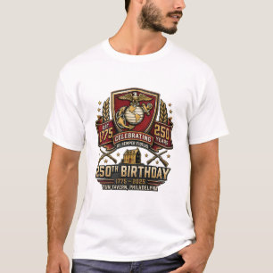 T-SHIRT 250E ANNIVERSAIRE DE L'INFANTERIE DE MARINE