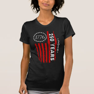 T-shirt 250e anniversaire des femmes en Amérique
