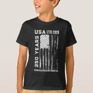T-Shirt 250e anniversaire États-Unis 4 juillet