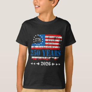 T-shirt 250e anniversaire USA 250e Américain 250 Ans 4e