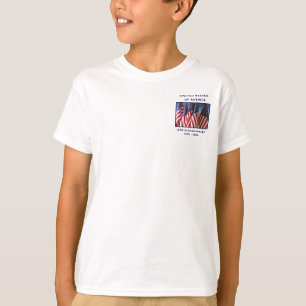 T-shirt 250e anniversaire USA Vêtement pour enfant patriot