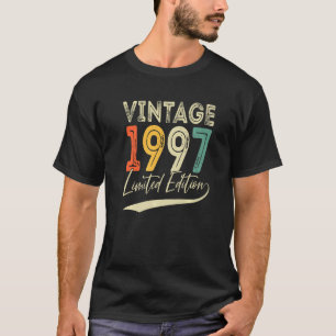 T-shirt 25 ans 25e anniversaire 1997 Vintage