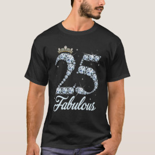T-shirt 25 Ans C'Est Mon 25E Anniversaire Reine Diamond He