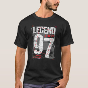 T-shirt 25 ans Vintage 1997 25e anniversaire Décoration