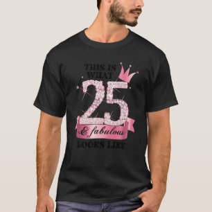 T-shirt 25 & Fabulous I Rose White Party Group Candid Phot