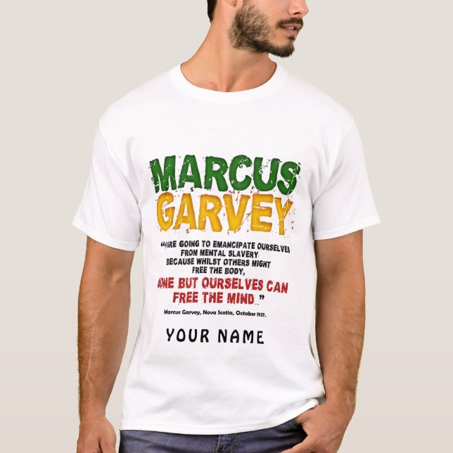 T-shirt 25 Marcus Garvey (Devant)