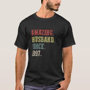 T-shirt 25 Mariages L'Aniversaire Cadeaux - Mari Extraordi