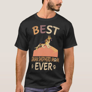 T-shirt 25 Meilleure Maman Berger Allemand de tous les tem