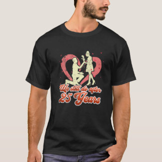 T-shirt 25e 25 ans Mariage Anniversaire Cadeaux Planificat