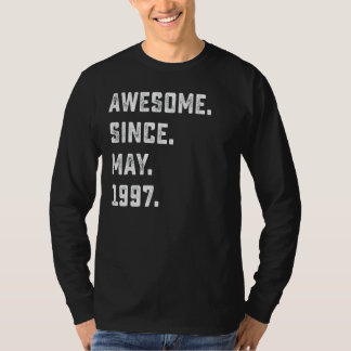 T-shirt 25e anniversaire stupéfiant depuis mai 1997 25 ans