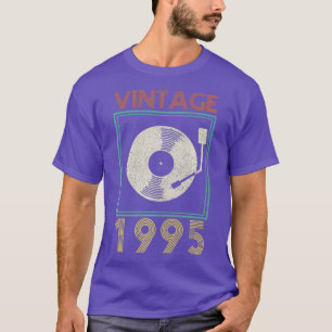 T-shirt 25e anniversaire Vintage 1995 Vinyl Record DJ Cade