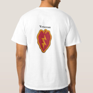 T-shirt 25e ID Division d'infanterie Vettes Vétérinaires L