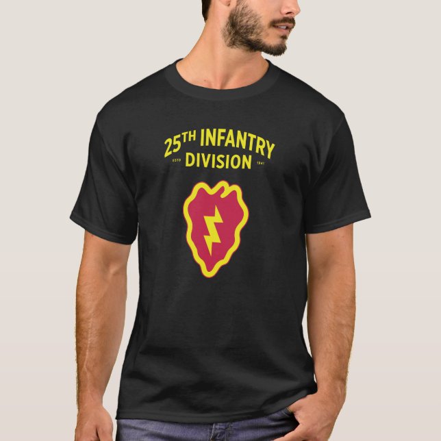 T-shirt 25e insigne de la division d'infanterie (Devant)