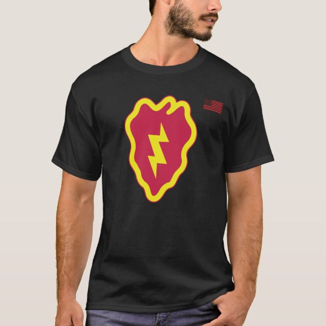T-shirt 25e insigne de la division d'infanterie (Devant)