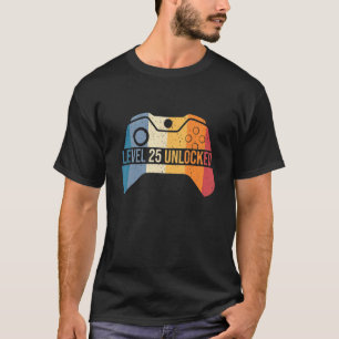 T-shirt 25ème Anniversaire Chemise 25 B-Day Femmes Hommes 