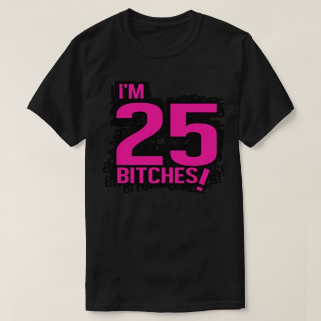 T-shirt 25femelle (Design devant)
