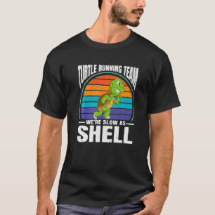 T-shirt 26 2 Coureur Marathon Équipe de course de Tortue N