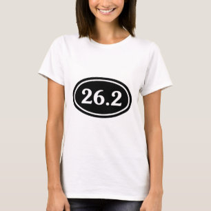 T-shirt 26,2 Ovale de marathon (#SOU2)