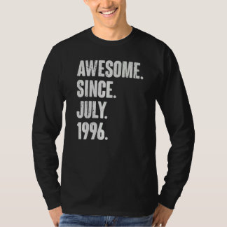 T-shirt 26 Ans 26 Ans Awesome depuis Juillet 1999