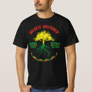 T-shirt 26 Mois de l'histoire des Noirs Fierté africaine 