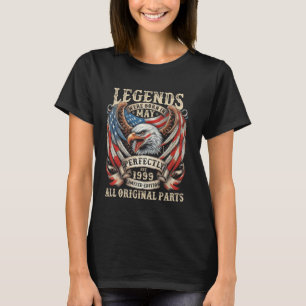 T-shirt 26e anniversaire Cadeaux pour hommes mai 1999 26 a