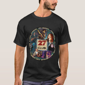 T-shirt 27 Club - Musiciens qui sont morts à l'appel d'off