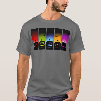 T-shirt 27 Halloween Citrouille drôle